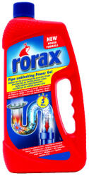  Rorax lefolyótisztító power gél 1000ml - tisztitoszerfutar