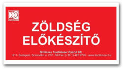  Brilliance matrica - zöldség előkészítő