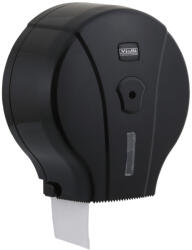 Vialli MINI MJ1B nagytekercses toalettpapír adagoló - fekete