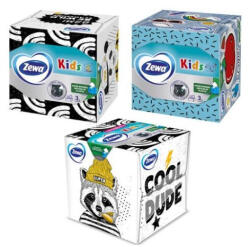 Zewa Kids 3 rétegű dobozos papír zsebkendő 60db