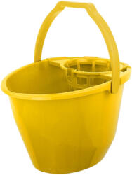 Bonus felmosóvödör csavarókosárral Sárga 11L