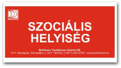  Brilliance matrica - szociális helység