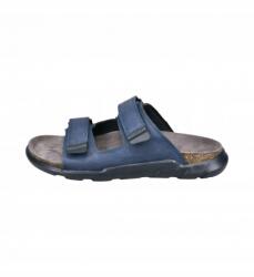 Bugatti Férfi Tépőzáras Flip-flop Papucs, Size 42, sötétkék (321-A7Y81-5000)