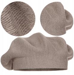 Majka Meleg Téli Sapka Lengyel Márkájú Majka Dekoratív Részlet Bézs