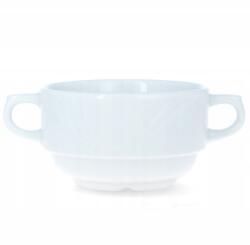 Lubiana Arcadia Húsleves Flaska Fehér Leveses Füles Tál 300 ml (L0517)