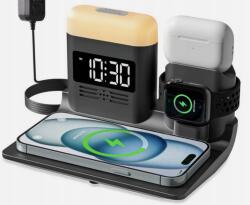  Yortot töltőállomás ébresztőórával 3AZ1BEN AirPods IWatch IPhone (CL800I)