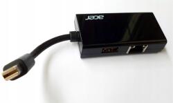 Acer port replikátor Aspire R7-571 R7-572 S7-392 S7-393 V5-132 fekete (NC.23811.016)