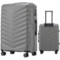 Wings Nagy Poggyász Rögzített Bőrönd XXL 4 kerék Kemény tágas Wings (PHX01-L-D.GREY)