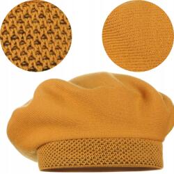 Majka Sárga Sapka Klasszikus Női Elegáns Téli Lengyel Majka Termék - allegro - 5 010 Ft
