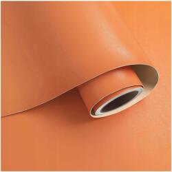 Nela-Styl Öntapadós Tapéta Narancssárga Matt Falikép Bútor 60cm x 10m (tapeta02__819 na ścianę z klejem mat)