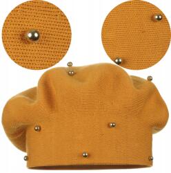 Majka Sárga Sapka Klasszikus Női Téli Termék Lengyel Majka Elegáns