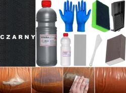 Renoskór Fekete Bőrfelújító, Javító Repedések, Horpadások, Szakadások, Kaucsuk Bőr Tömítő