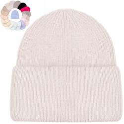 Majka Női Téli Gyapjú Sapka Lengyel Márka Melegítő 60% Angora Bézs (Czapka Lester-2 (fl.) SD2206-1 lniana 49797)