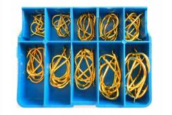 Rybkanet Akció Horgok+doboz (10 méret) 70 db (ZH10-70)