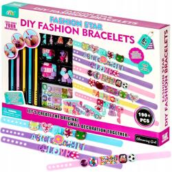 M-IMP Kreatív Készlet Személyre Szabott Diy Betűs Karkötők Készítéséhez (MA0051)