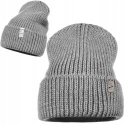 Majka Téli Sapka Ősz Női Tél Ősz 10% Gyapjú Vastag Szövés Szürke (LV8 SZARY)