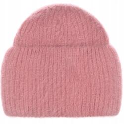 Majka Női Gyapjú Sapka Téli Lengyel Márka Majka Rózsaszín 60% Angora (Czapka Boliwia SD28 begonia 46518)