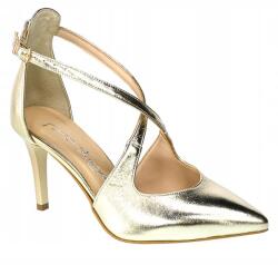 Prestige Szandál 2281/SZP Arany méret 37 Magassarkú Lico Bőr Ajándék (2010000450468-37)