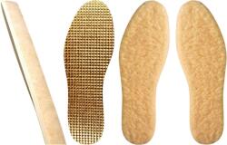  Rövidíthető Talpbetét Gyapjú Alumínium Fólia Betétek 19-35 G11-05 (Ciepłe WEŁNIANE WKŁADKI DO OBUWIA + 3 WARSTWY)