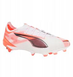PUMA Férfi futballcipő Puma Ultra 5 Ultimate Fg white/puma black/red 42 Eu (108159-01)