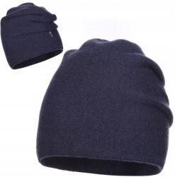 Majka Női Sapka 10% Meleg Gyapjú Minta Nélküli Téli Őszi Kék Farmer