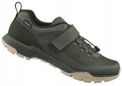 Shimano EX5 SH-EX500 túra kerékpáros cipő 45-ös méret zöld (ESHEX500MGE07S)