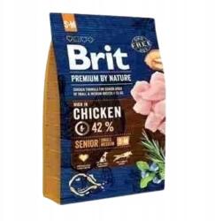 Brit Premium By Nature Senior S+m Kicsi Közepes 3kg