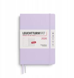 Leuchtturm1917 heti naptár A5, keményfedeles, Lilac, 2026 (372651)