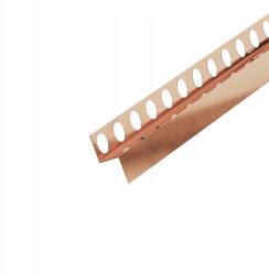 EVISO Faliecsztorna Fal Mellett Réz Fényes Jobb Oldali 120cm (LPBR-0101)