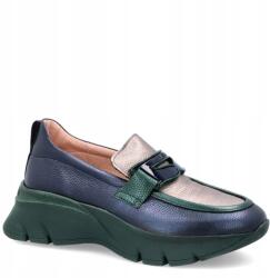 Hispanitas Sport papucs díszítéssel Hispanitas CHI243631 Sötétkék-zöld 41 (HISPANITAS CHI243631 BOLMET MIDNIGHT ACERO)