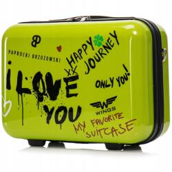 Wings Utazótáska Kozmetikai kiegészítők Poggyász Wings Paprocki & Brzozowski (GCT01-BC-GREEN)
