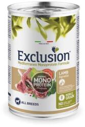 Exclusion Mediterraneo Noble Grain bárányos kutyakonzerv felnőtt kutyáknak, 400g