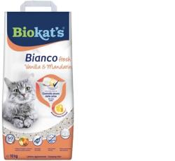 Gimborn Gimpet Biokats Bianco Fresh Mandarin és Vanília - csomósodó macskaalom (5kg)