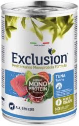 Exclusion Mediterraneo Monoprotein Formula tonhalas kutyatáp felnőtt kutyáknak, 400 g