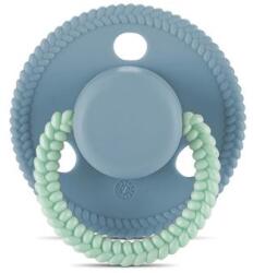 Lorelli Suzeta forma rotunda, silicon moale, 0 luni+, Albastru