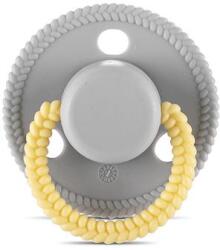 Lorelli Suzeta forma rotunda Lorelli, silicon moale, 0 luni+, Gri