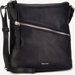 Tamaris Alessia fekete kis, ferde zsebes divattáska 30443-100 - taskaweb