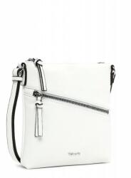Tamaris Alessia fehér kis, ferde zsebes divattáska 30443-300 - taskaweb