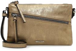 Tamaris Alessia arany színű, fekvő, ferde zsebes divattáska 30441-240