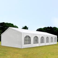 TOOLPORT Parti sátor, 6x12m, PE ponyva, fehér Sörsátor, Rendezvény sátor - (91118)