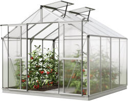 GFP Melegház 256 x 256 cm, akciós szettben - XL | 6 mm Üvegház - (GFPV00741)
