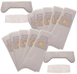  10 db XXL porzsák + 4 db szűrő THOMAS ORCA Pet & Family AQUA+ MultiClean Perfect Air Allergy Pure GENIUS HYGIENE porszívókhoz