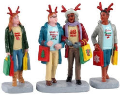 Lemax karácsonyi bevásárlók - kvikki