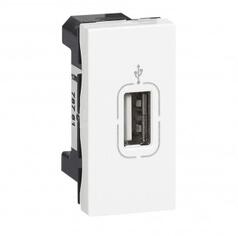 Legrand USB priza Mosaic - 1 module - alb (078761)