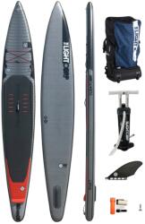 LIGHTBOARD Lightcorp 3L X MFT Platin RACE 14'x25"x6" felfújható sup deszka