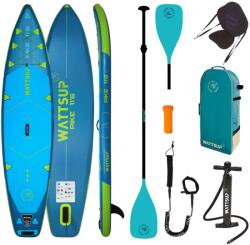 WattSup Pike 11'6" Felfújható Sup Deszka Teljes Szett, 2 In 1 Evezővel és Kajaküléssel