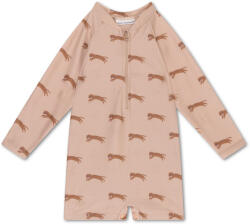 Swim Essentials Fürdőruha kezeslábas UPF 50+ Brown Leopard színnel (SE-2024SE|1430~1432)