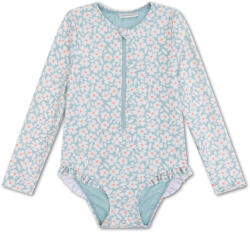 Swim Essentials Fürdőruha, hosszú ujjú UPF 50+ Florish zöld színnel (SE-2024SE|1096~1103)