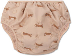 Swim Essentials Úszóruha babáknak UPF 50+ Brown Leopard színnel (SE-2024SE1590)