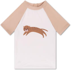 Swim Essentials UPF 50+ úszópóló barna leopárdmintával (SE-2024SE|1469~1475)